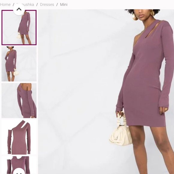 3 XS Dress Bundle: Nanushka, Sheer, Semicouture (dresses listed in my closet) - Picture 2 of 3